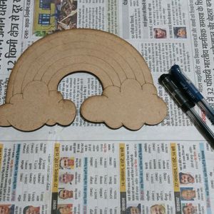 Rainbow Shape MDF Board