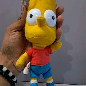 Authentic Simpsons Bart Simpson Soft Toy Plush