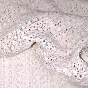 Chikankari On Net Fabric