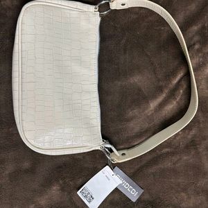 H&M White Shoulder Bag