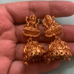 🎀Golden Jhumkha Earring 🎀