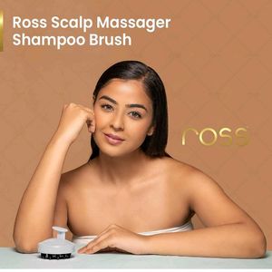 Ross Silicone Scalp Massager Shampoo Brush🚿