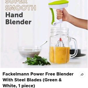 Fackelmann Power Free Blneder with Steel Blades