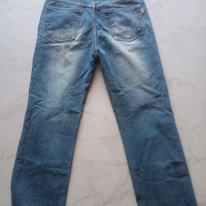 Non Stretchable Straight Jeans