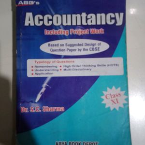 Accounts/accountancy Book Sc Sharma