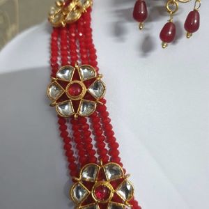 Price Drop!!!Necklace With Earrings