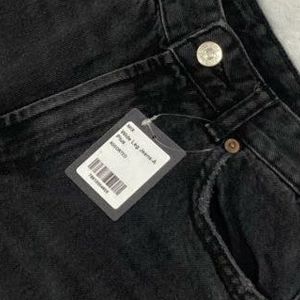 ZARA black High Waist Denim