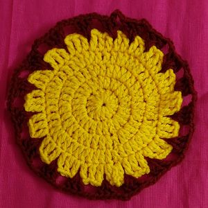 New Crochet Tea Coaster Small Size