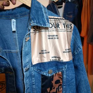 Unisex Light Denim Jacket