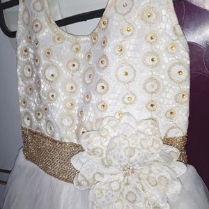 (9month-1.5yr)Fairy White Frock/Gown