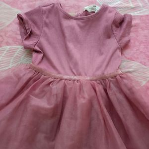 Baby Pink Dress For Girls 2 Year