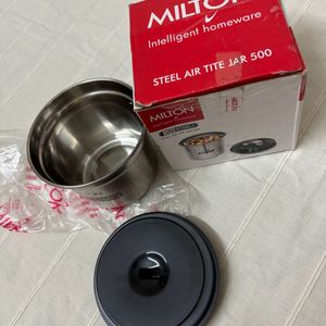 🆕Milton Steel Air Tite Jar