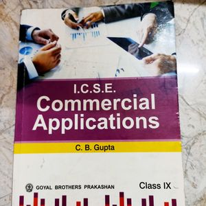 ICSE Class 9th Commercial Application Book