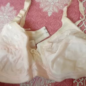 THAILAND LIGHT PINK BRA WITH NET DESIGN