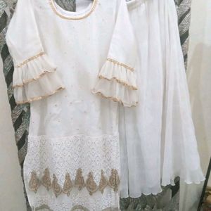 Festival White Designer Dress