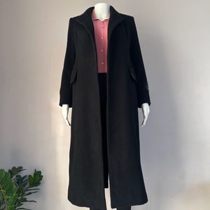 Black Long Premium Overcoat