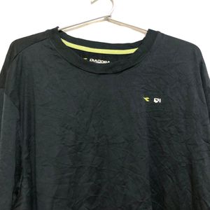 Diadora Black Long Sleeve T Shirt