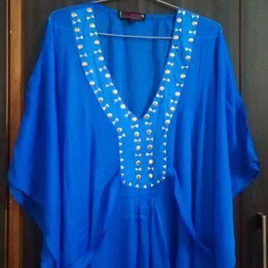 Blue Kaftan