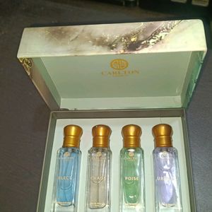 Carlton London Elite Set Of 4 Unisex Fragrances