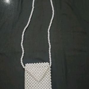 Handmade Pearl Sling Bag