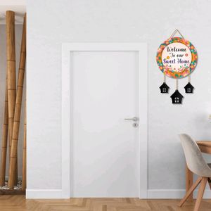Stylish Welcome To Sweet Home Wall Hanging