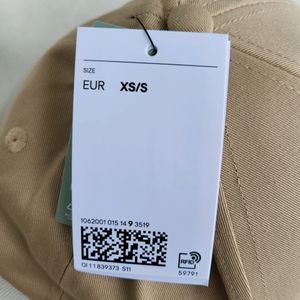 H&M Beige Women Cap/ Size-Xs/S