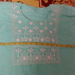 Sky Blue Kurti