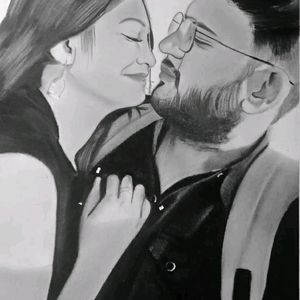 Couple Portrait Artwork