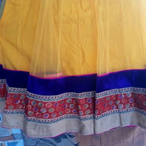 Yellow Lehenga Choli