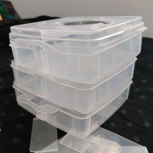 Adjustable  3 Layer Storege Box