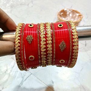 Rajasthani Dhalu Red Chooda