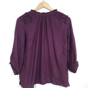 CHEROKEE Brand Women Dark Purple Top