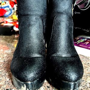 Black Heel Boots