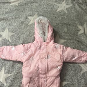 Woollen  HudJacket For Baby Girl