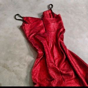 Vintage Red Gown..