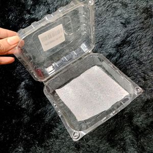 Plastic Lock Container With Hinged Lid