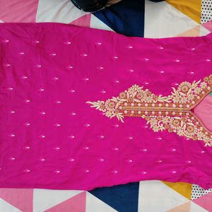 Pretty Pink Kurta For Festivals