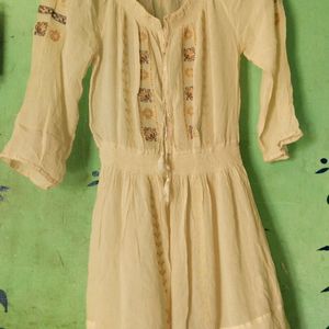 Cream Colour Tunic