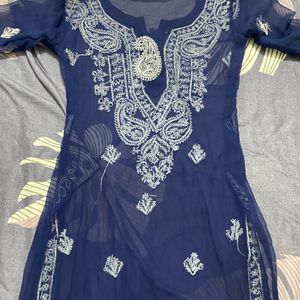 Chikankari Kurti Without Inner Wear