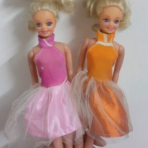 2 Barbie Dolls