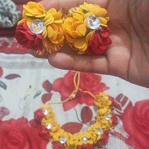 Haldi Function Jewellery Set