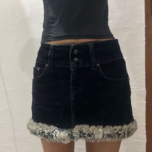 Vintage Velvet Skirt