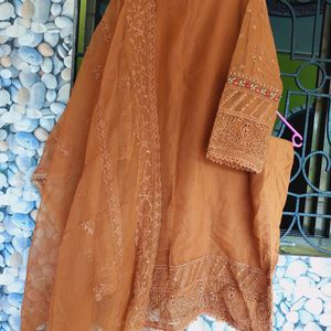 Sadabahar Organza Suit Pakistani