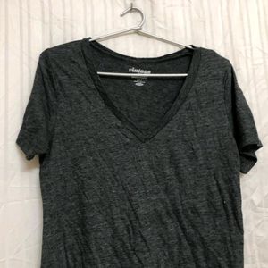 Vintage Charcoal Short Sleeve T Shirt