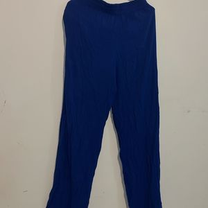 H&M Navy Blue Trouser With Pockets