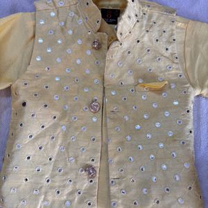 3 Pcs Kurta Pajama Set For Wedding/Diwali