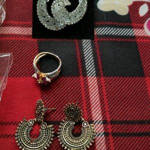 New Earings Combo, With Freebies Grab