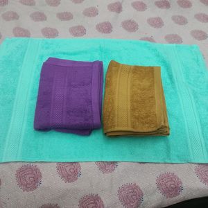 Pure Cotton Hand Towel Set