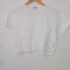 Fleximaa Brand White Tshirt (Women)