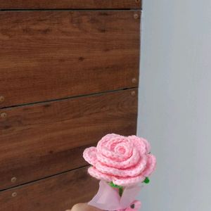 Crochet Rose Flower